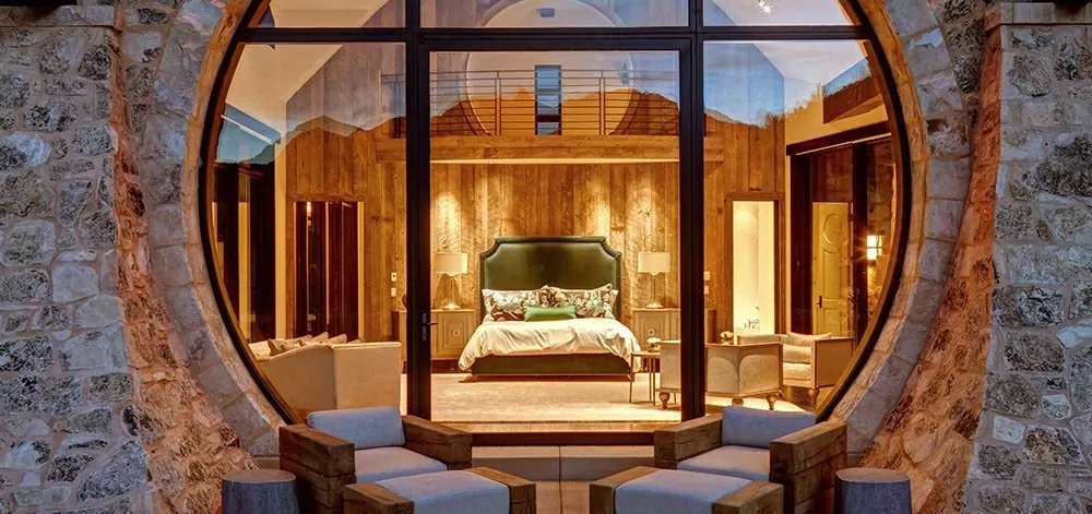 French Swinging Doors Windows